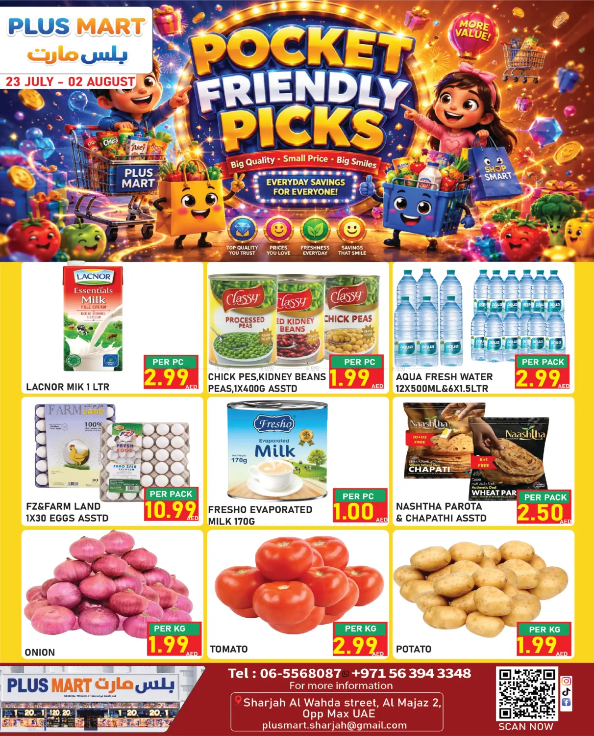 Pocket Friendly Picks in Sharjah / Ajman