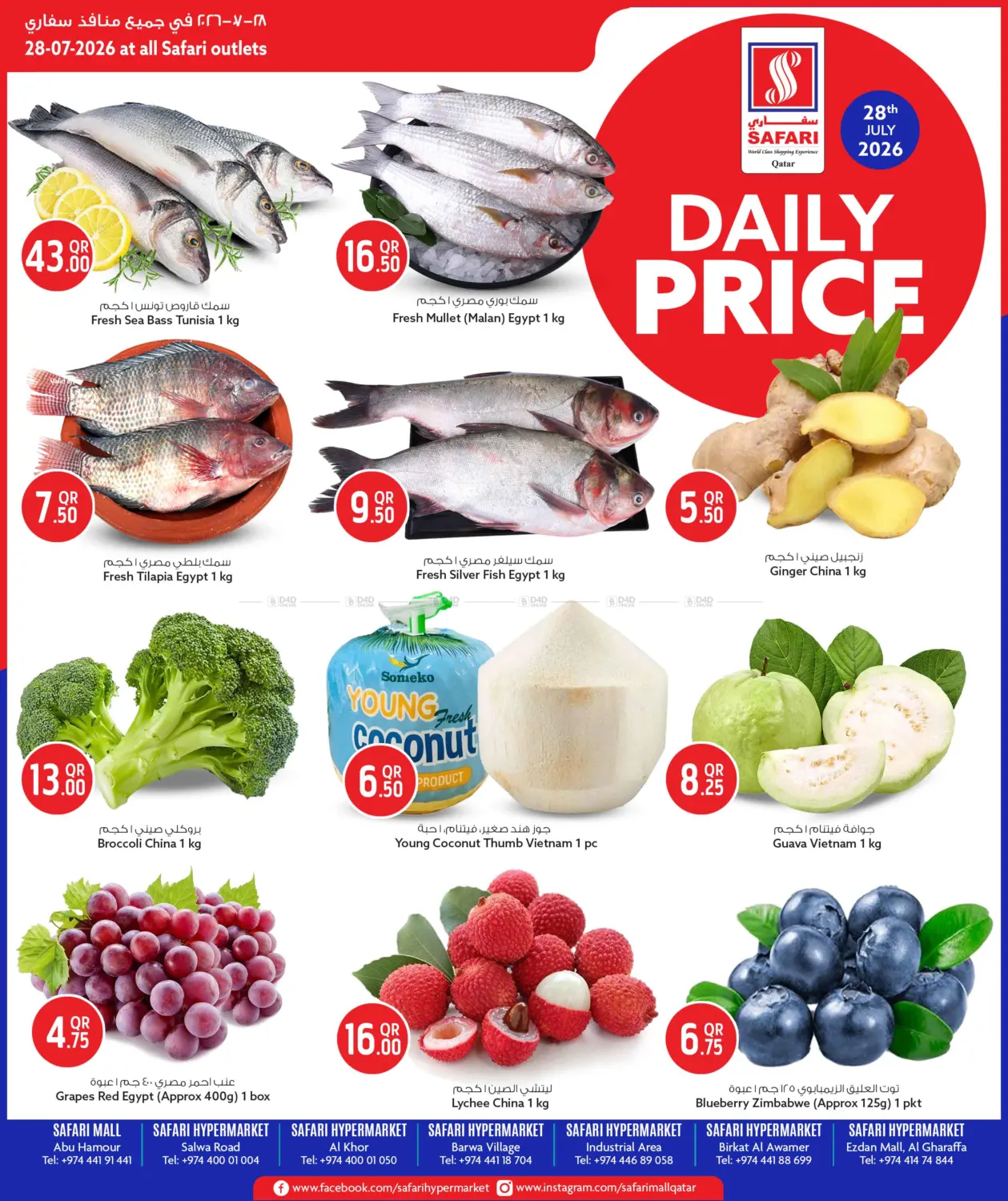 Daily Price in Al Wakra