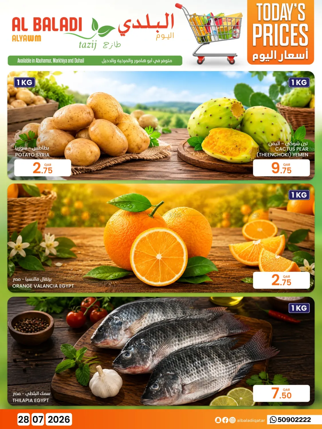 Today's Price in Doha