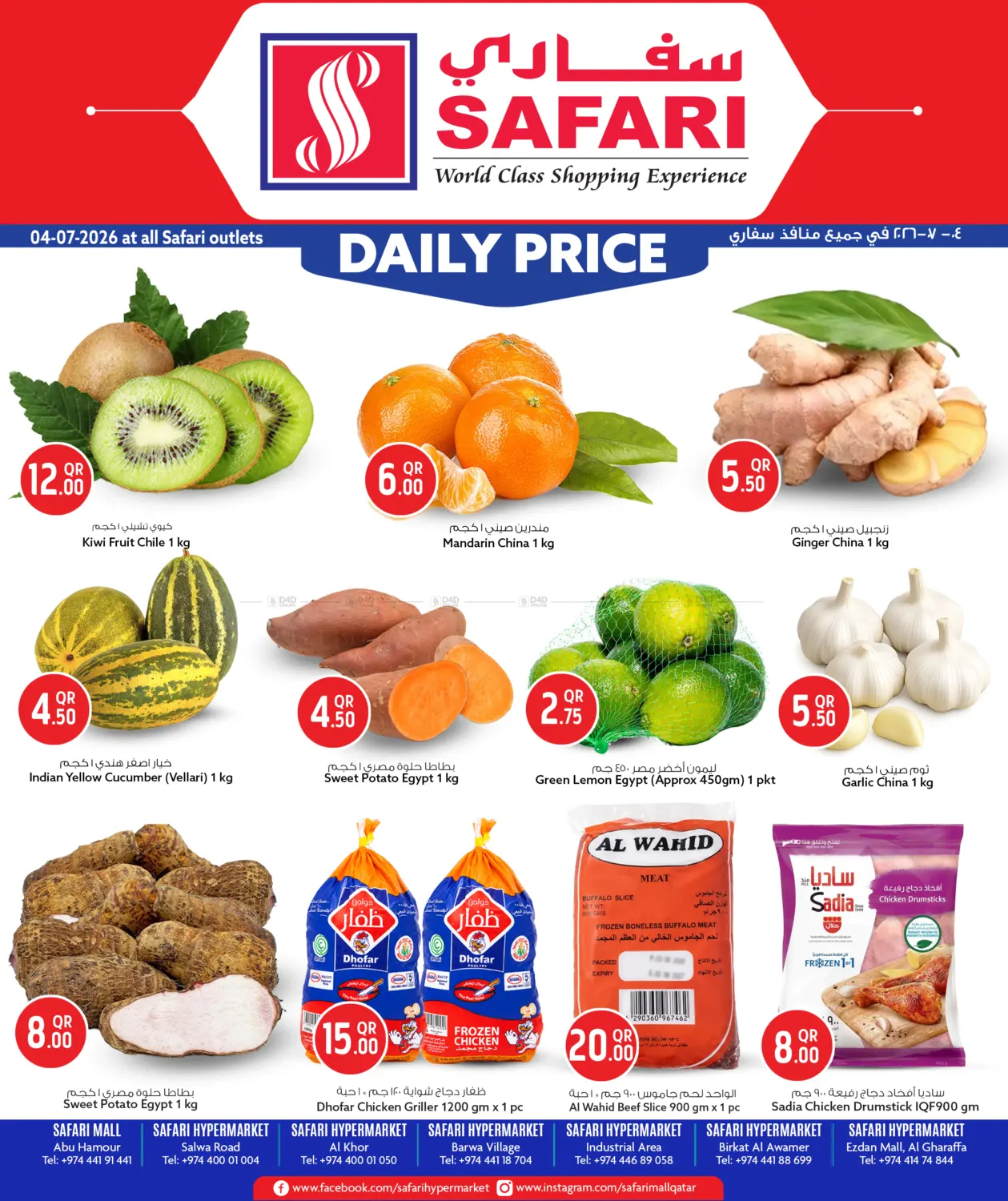 Daily Price in Al Wakra