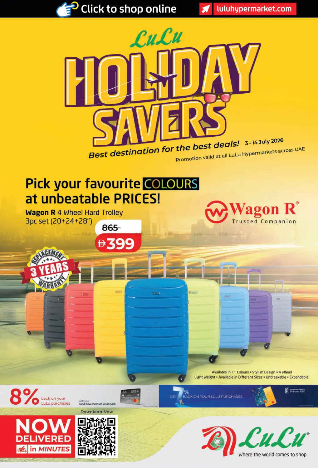 Holiday Savers in Sharjah / Ajman