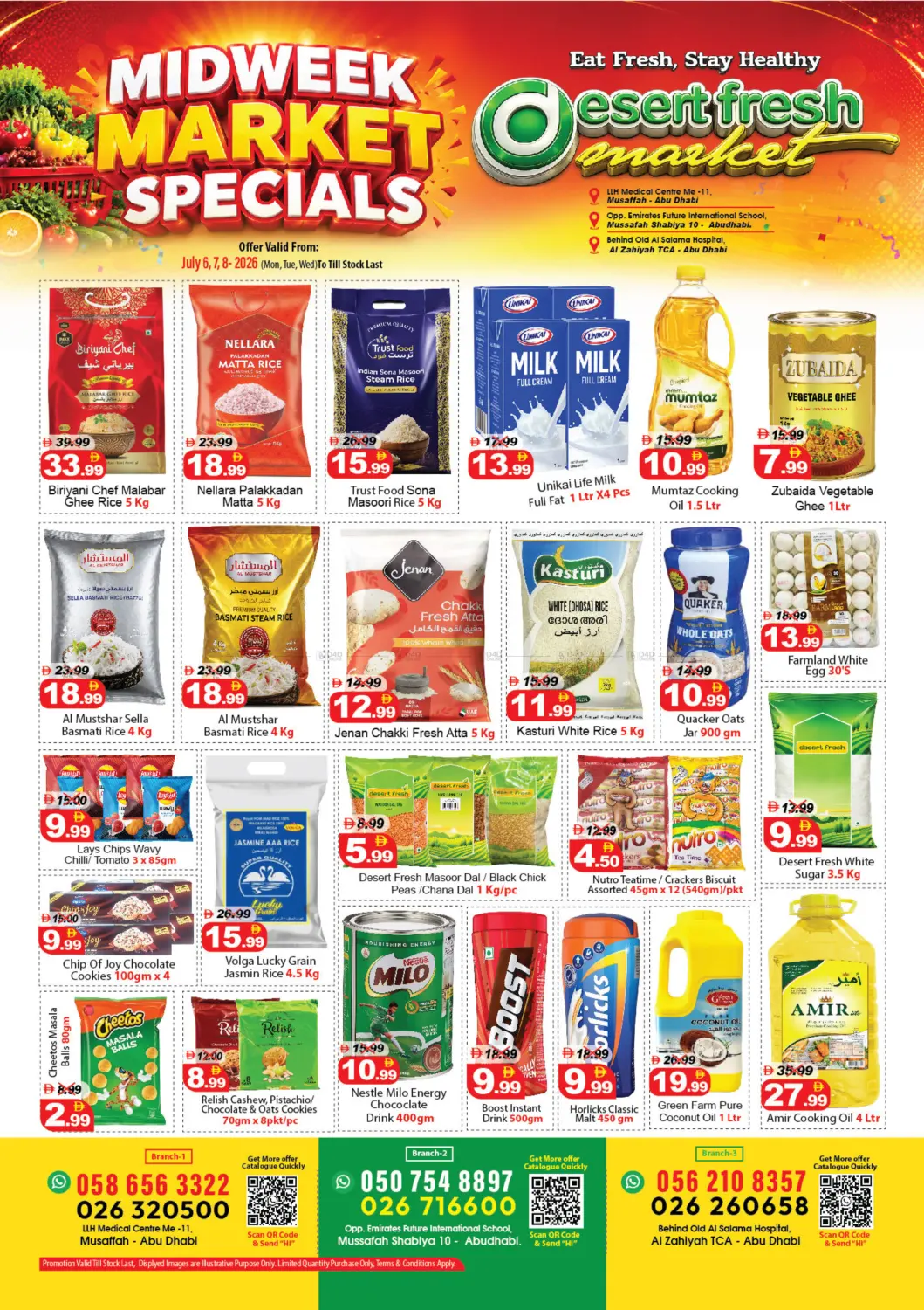 Midweek Market Specials in Abu Dhabi