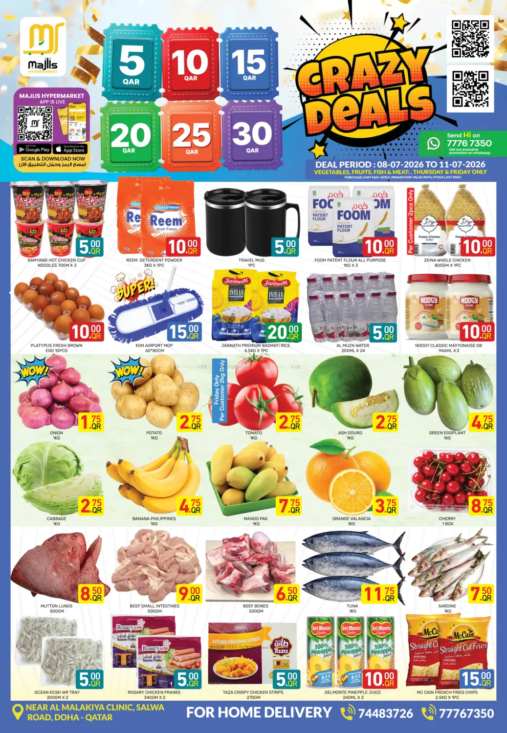 Crazy Deals @Salwa Road in Al Rayyan