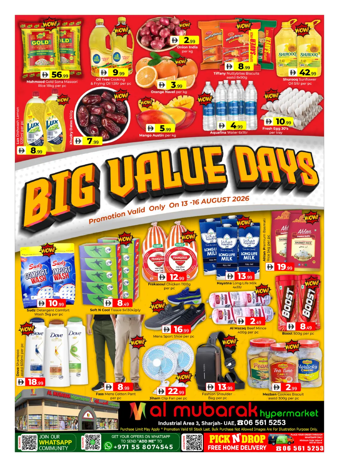 Big Value Days in Sharjah / Ajman