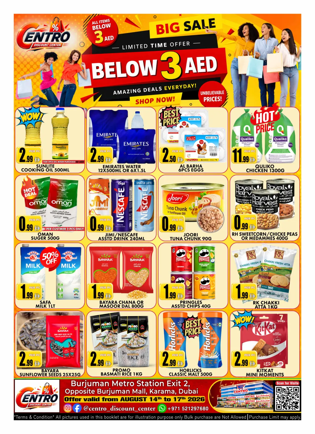 Below 3 Aed in Dubai