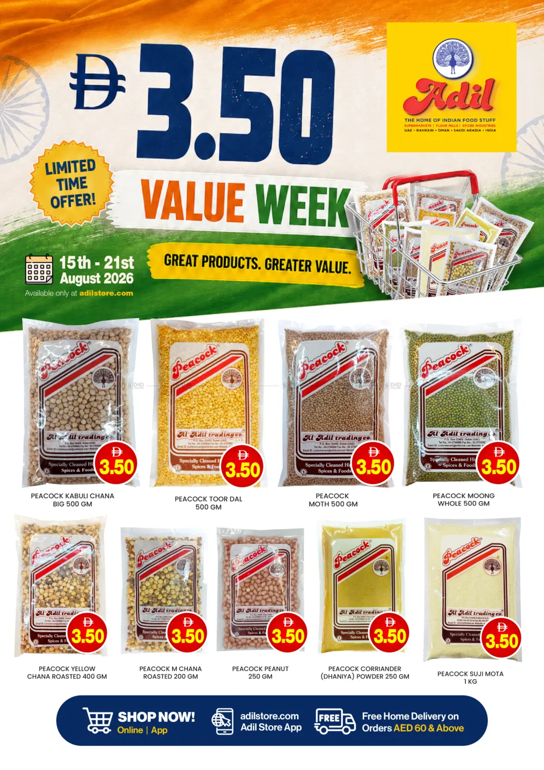 3.5 AED Offer in Dubai