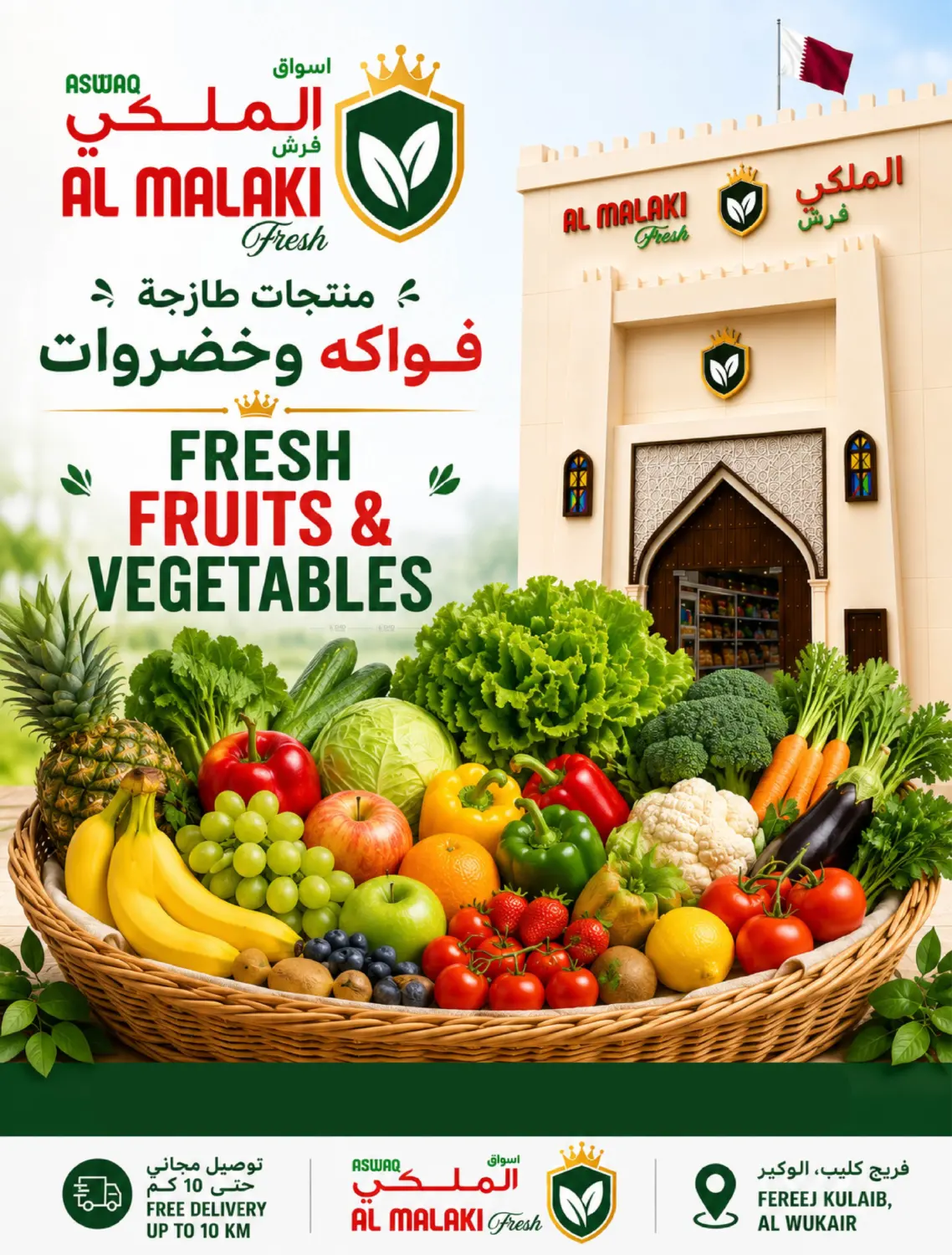 Fresh Fruits and Vegetables in Al Wakra
