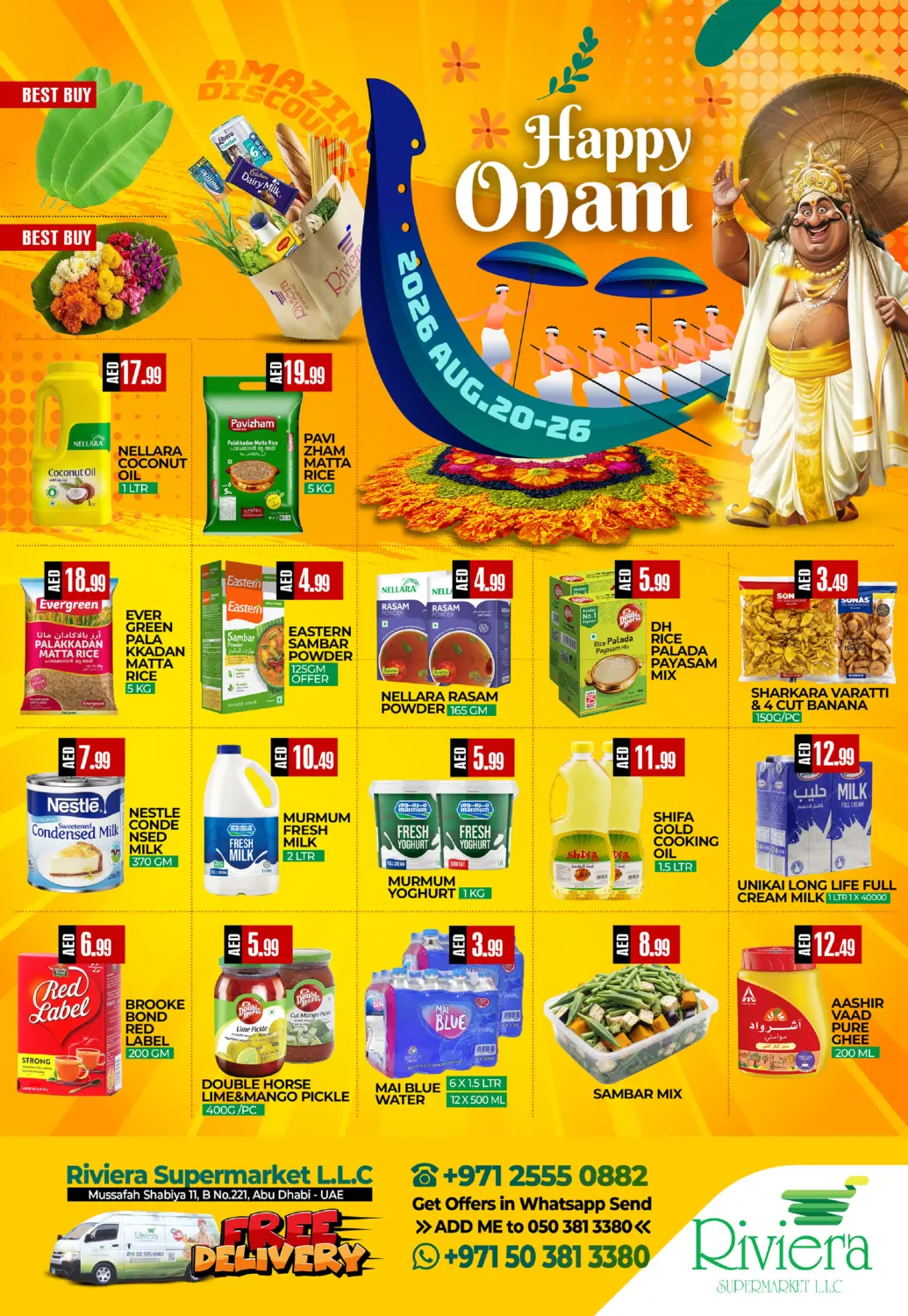 Happy Onam in Abu Dhabi