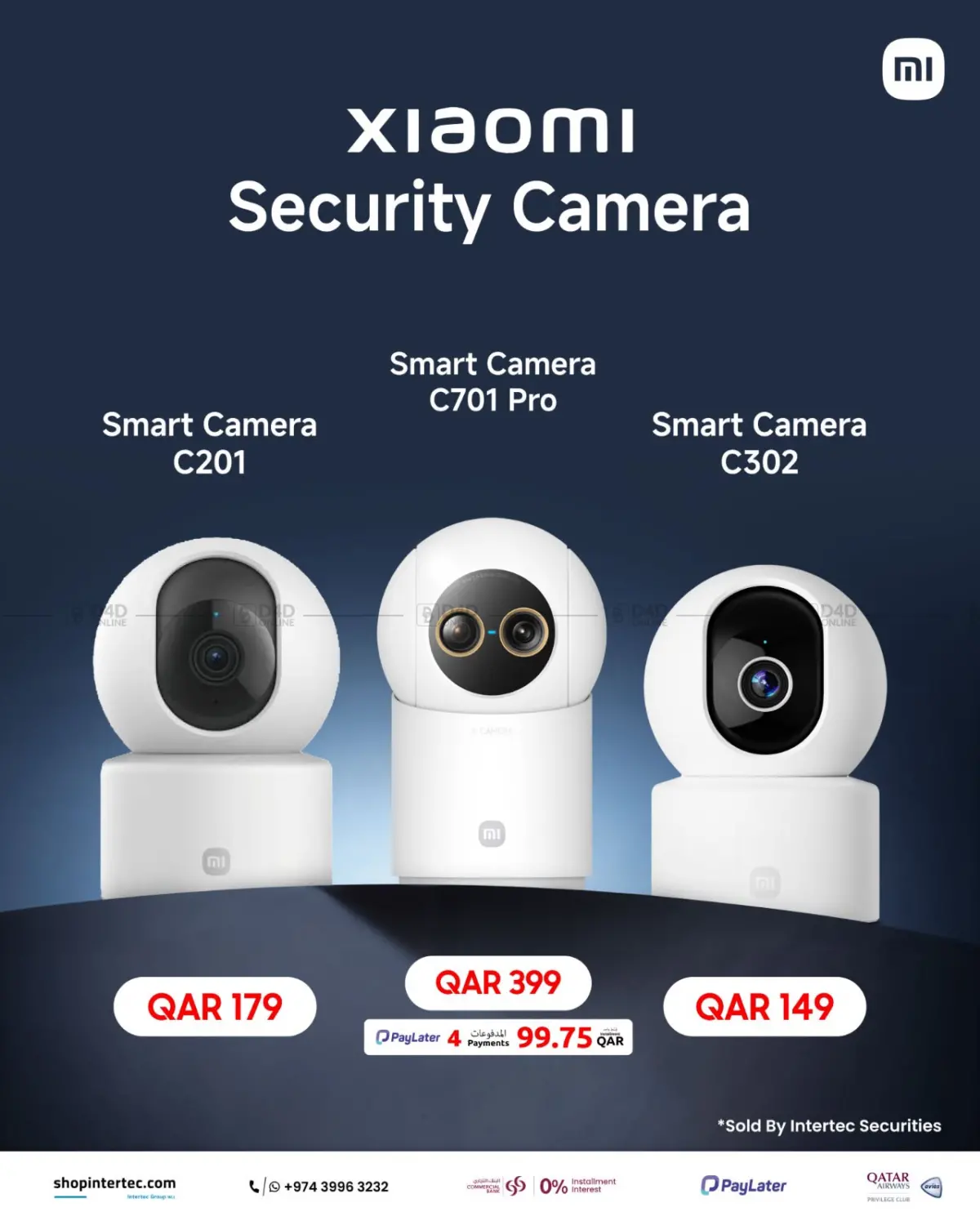 Xiaomi Security cameras @ Online exclusive in Al Wakra