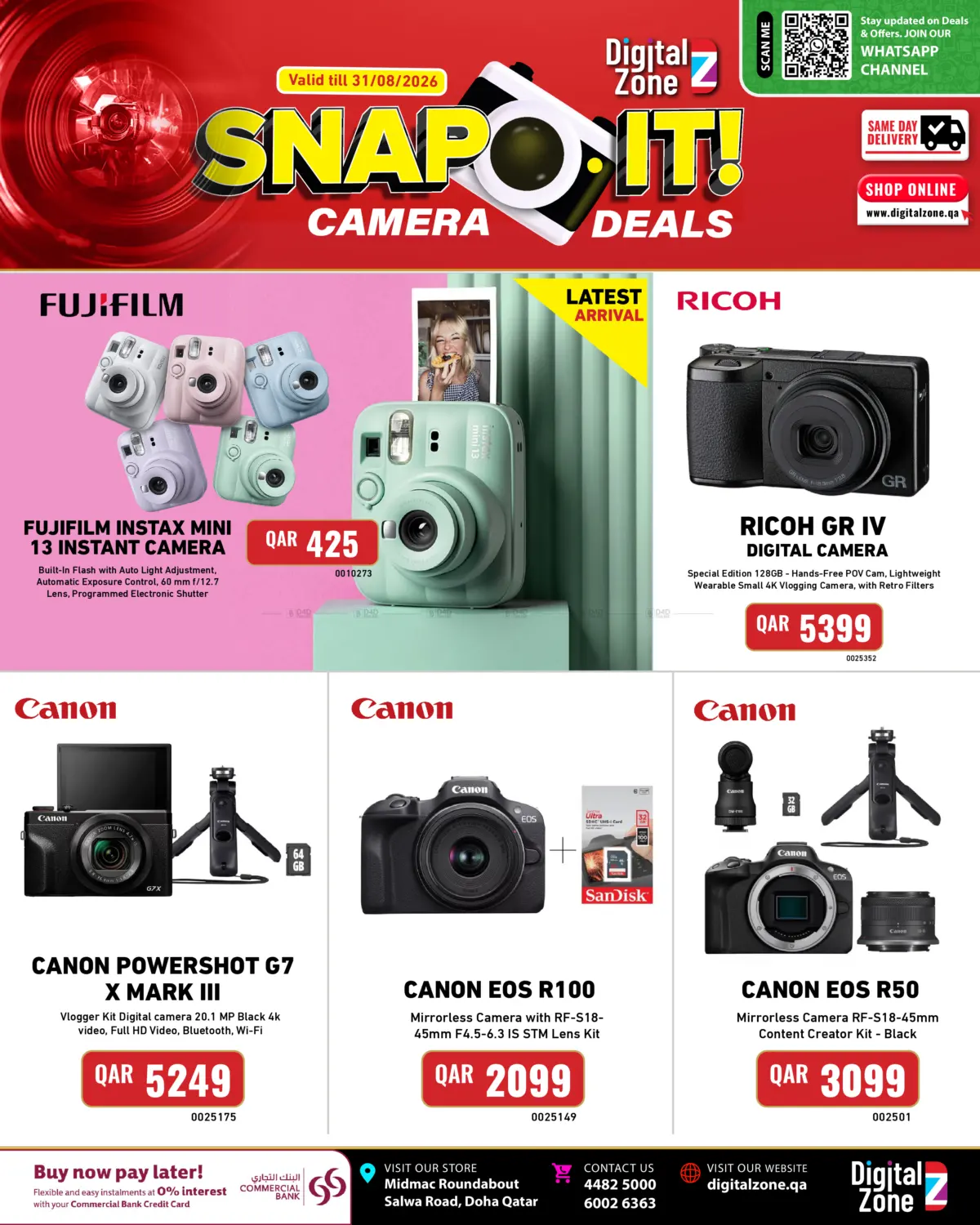 Snap It! Camera Deals in Doha
