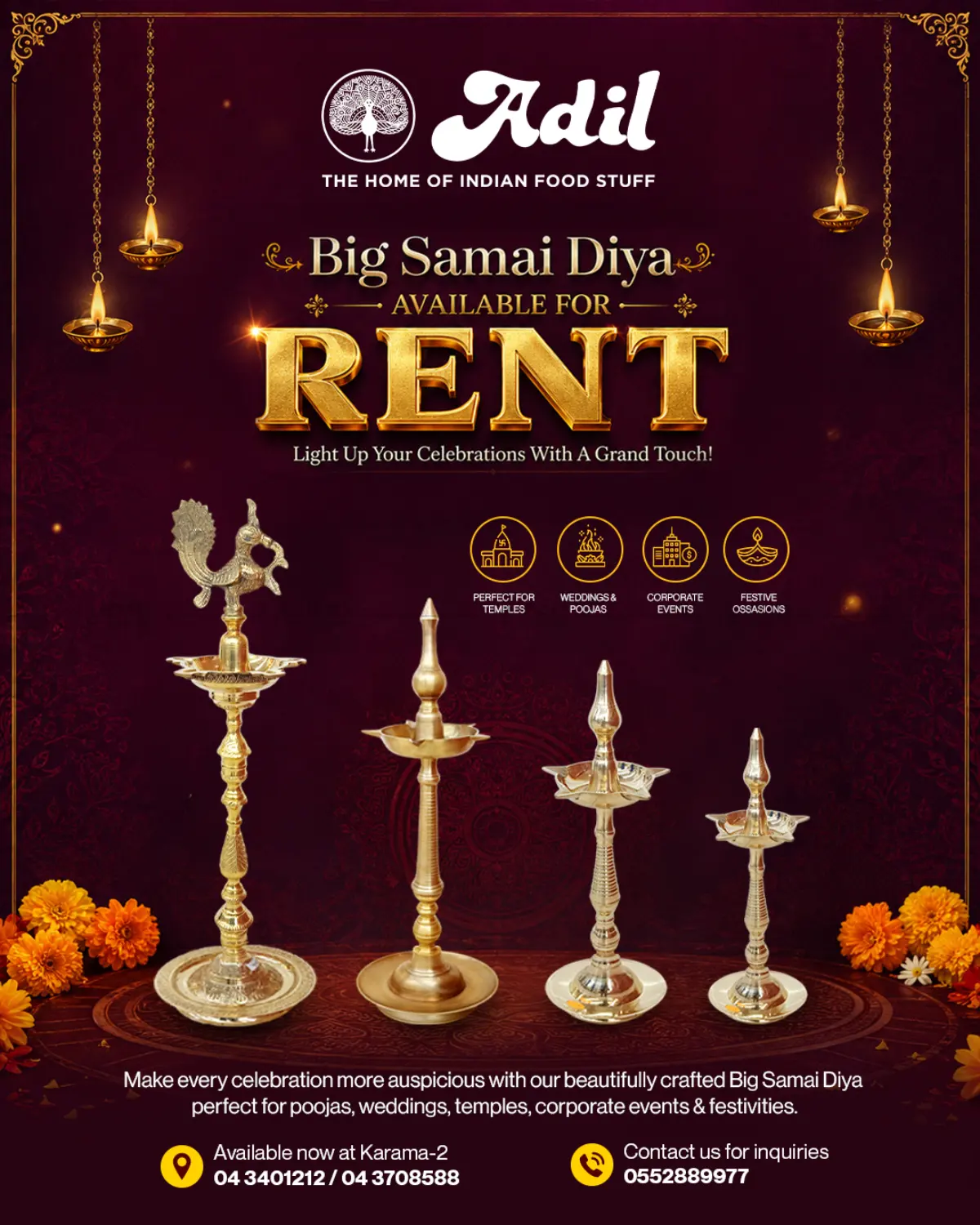 Available For Rent in Dubai