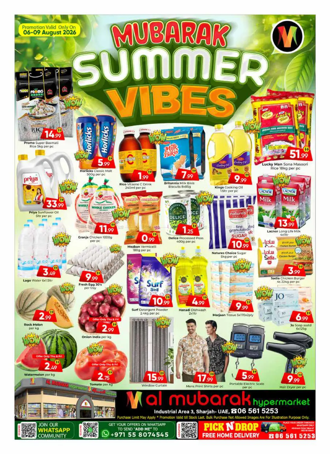 Mubarak Summer Vibes in Sharjah / Ajman