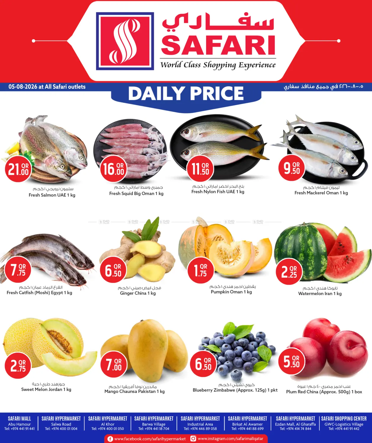 Daily Price in Doha