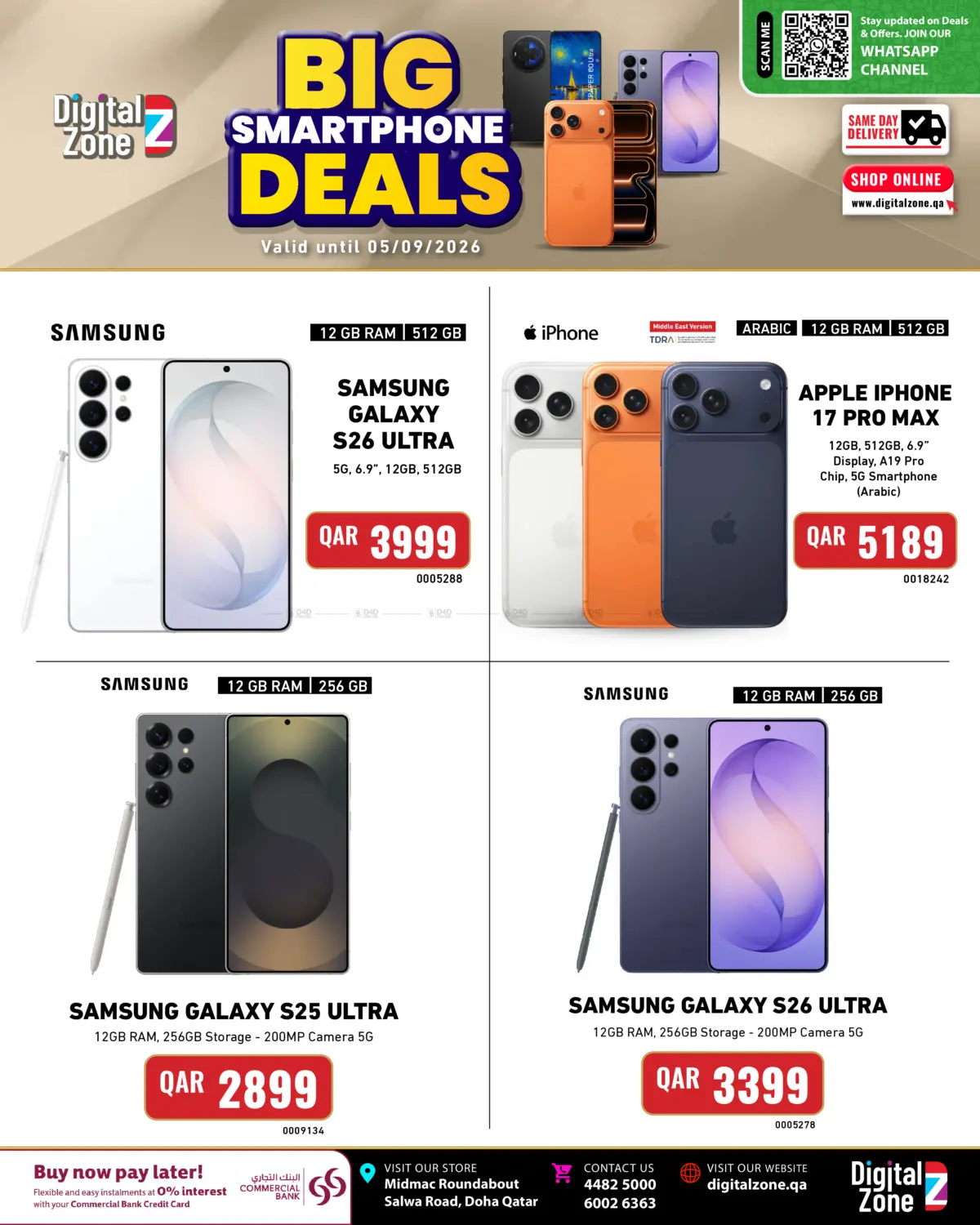 Big Smartphone Deals in Doha