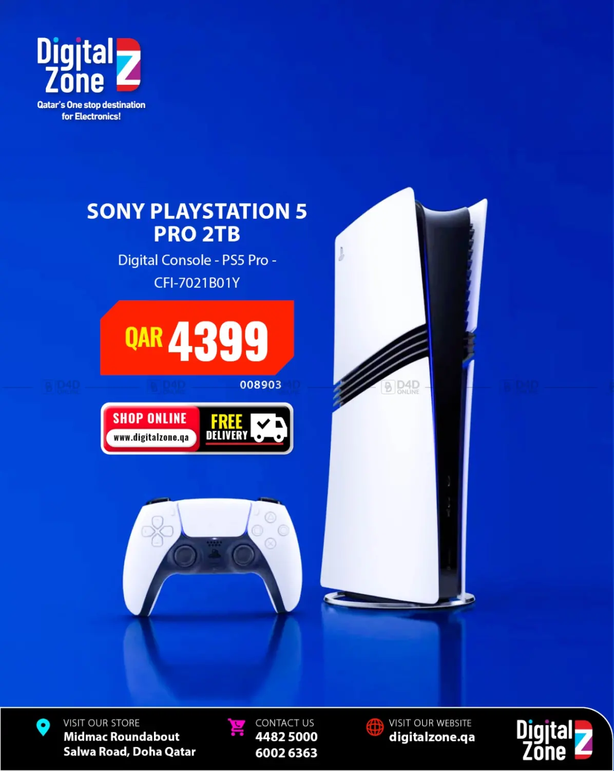 PS5 Pro Console in Doha