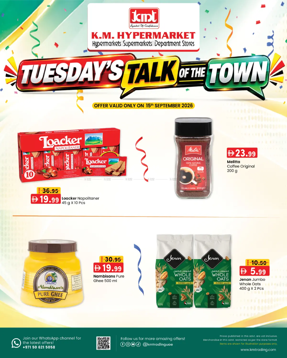 Tuesday's Talk Of The Town in Abu Dhabi