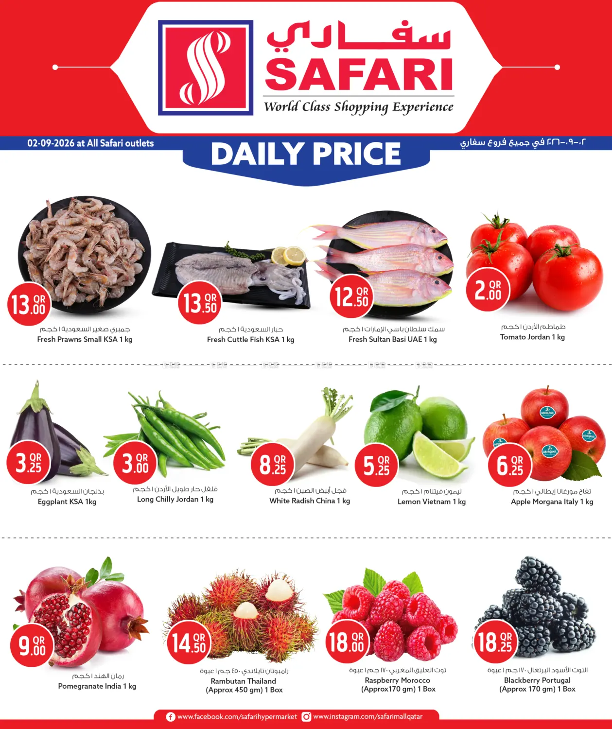 Daily Price in Umm Salal
