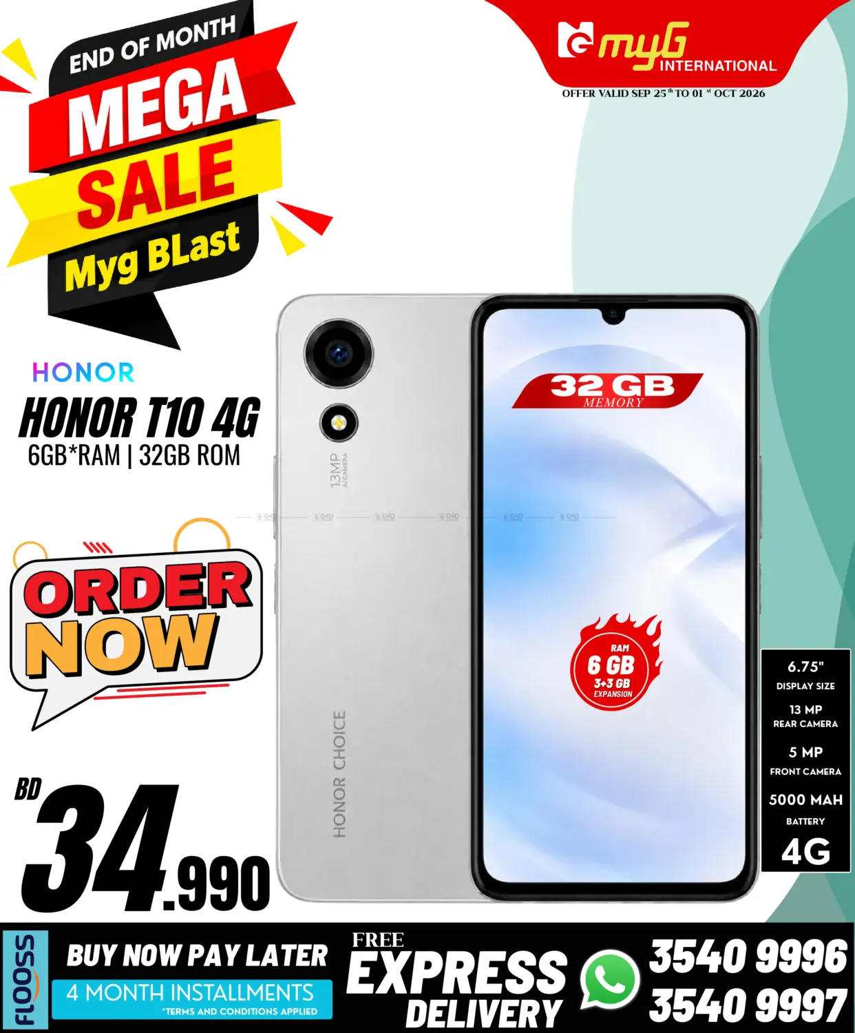 MyG International End Of Month Mega Sale Myg Blast