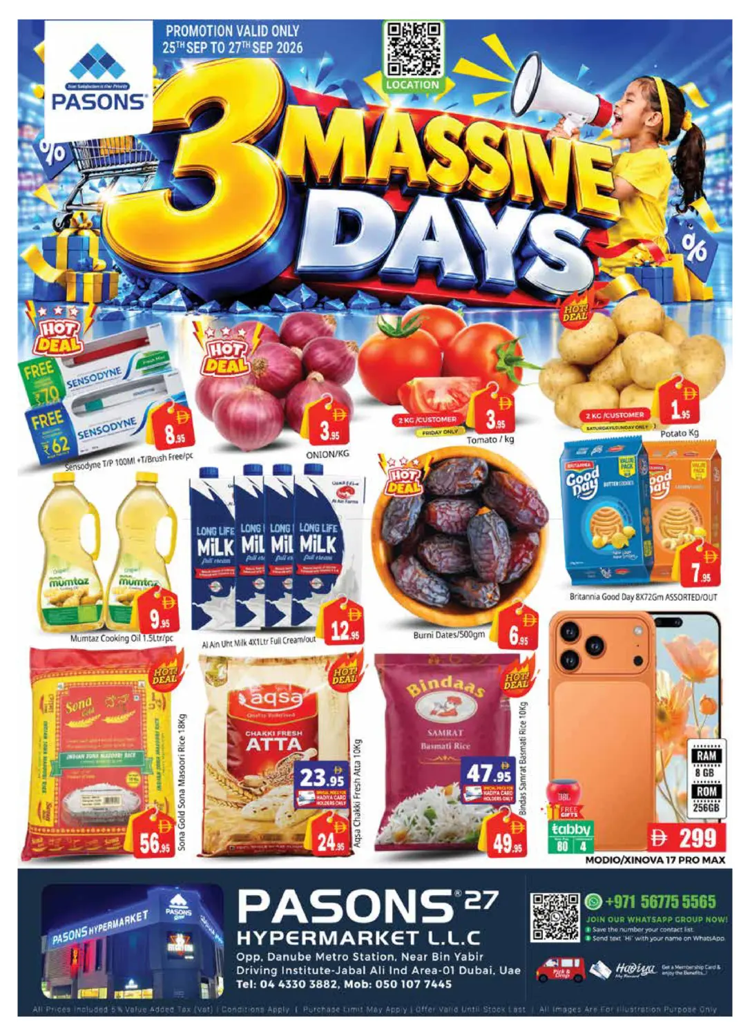 Pasons 27 Hypermarket in Dubai