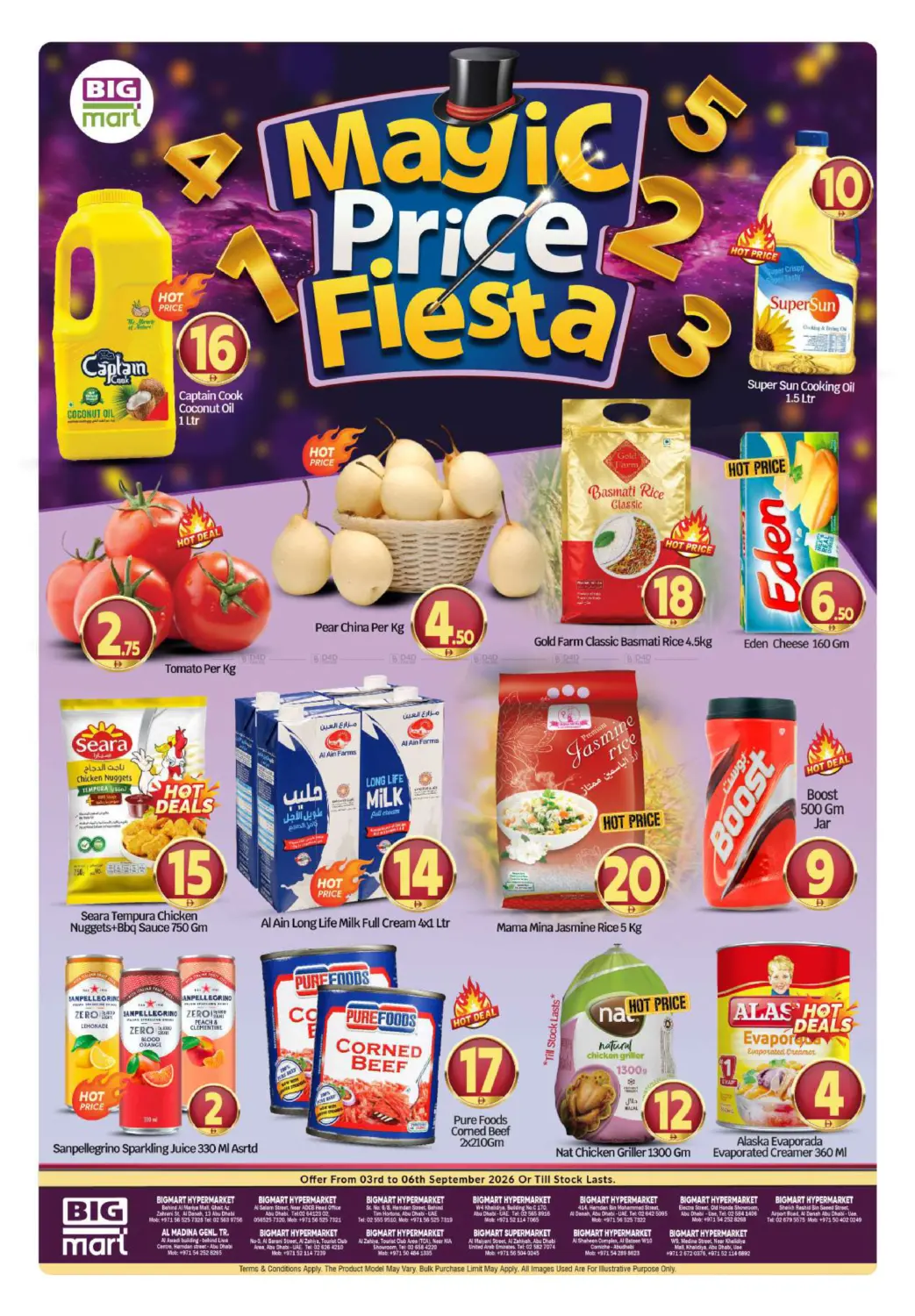 Magic Price Fiesta in Abu Dhabi