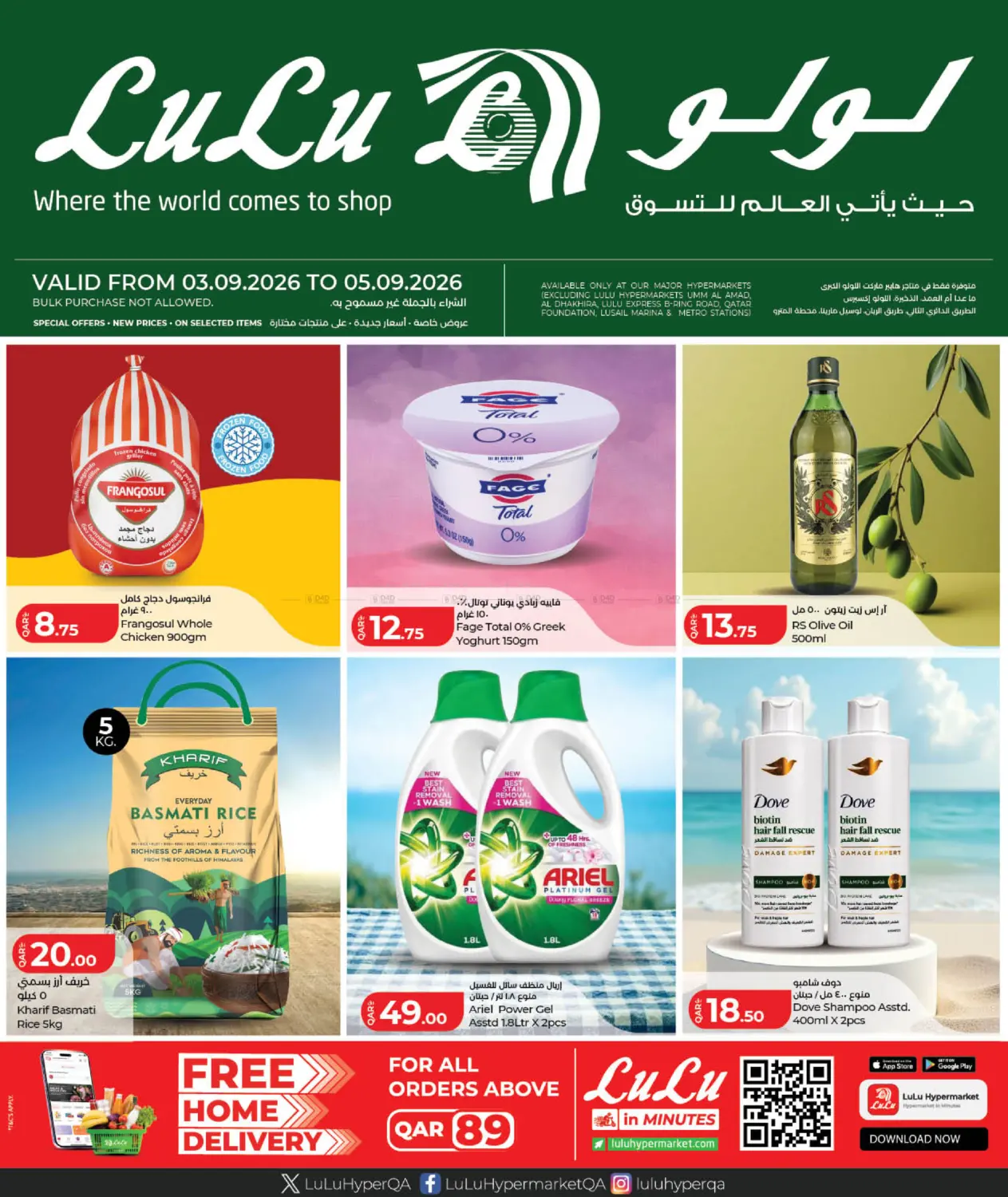 Weekly Prices in Al Khor
