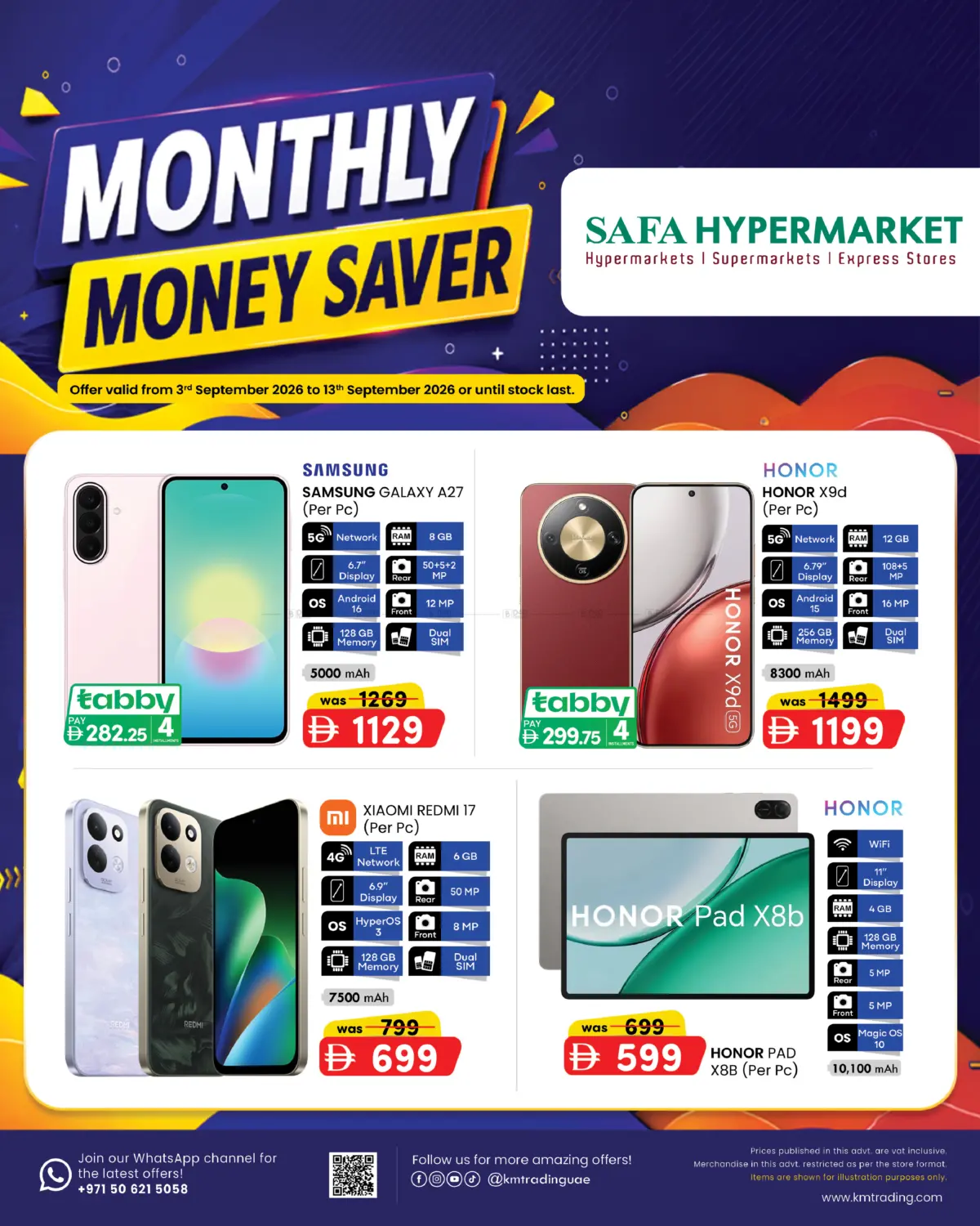 Monthly Money Saver in Abu Dhabi