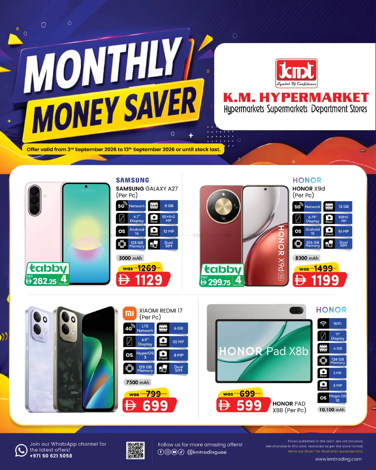 Monthly Money Saver in Abu Dhabi