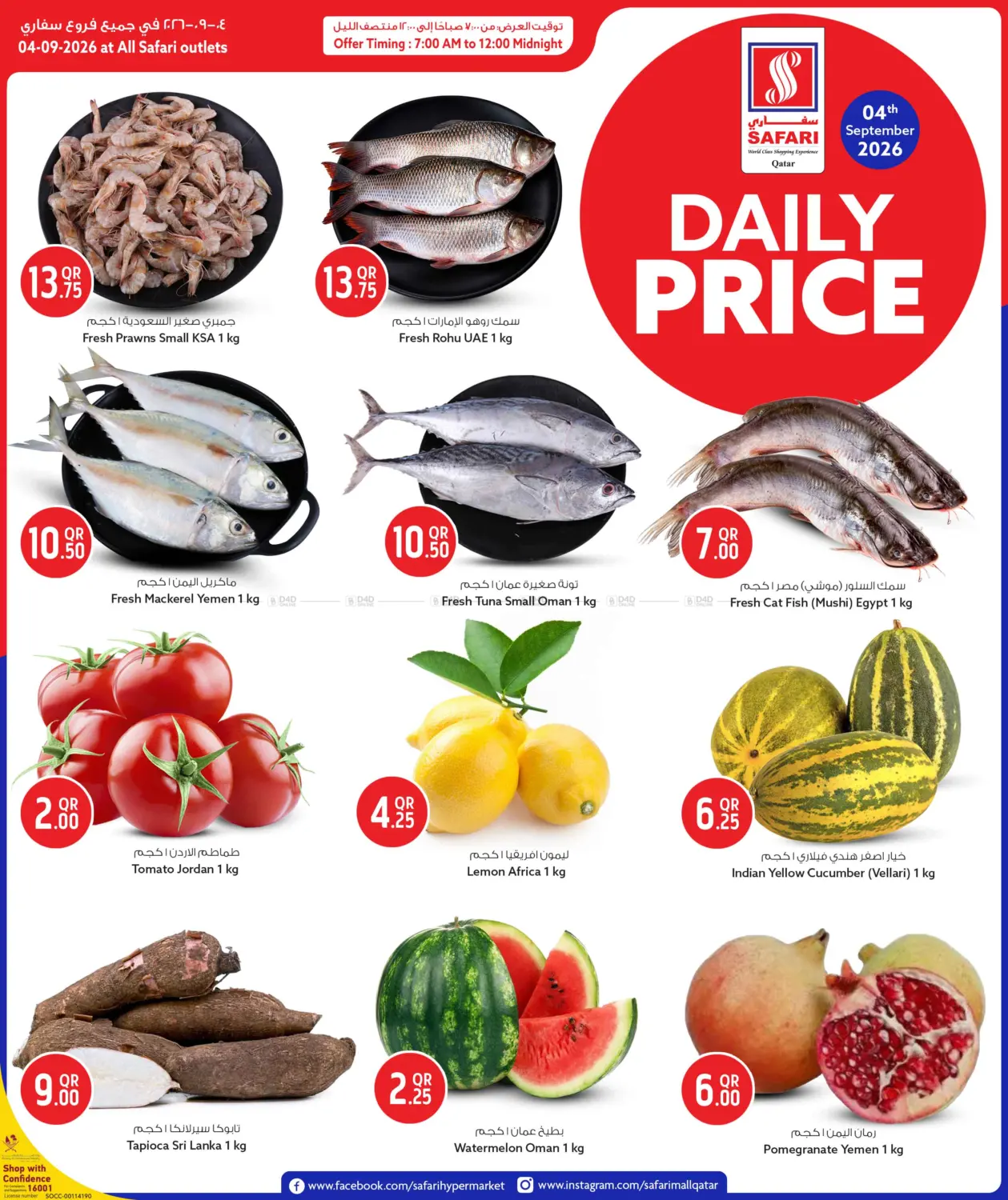 Daily Price in Al-Shahaniya