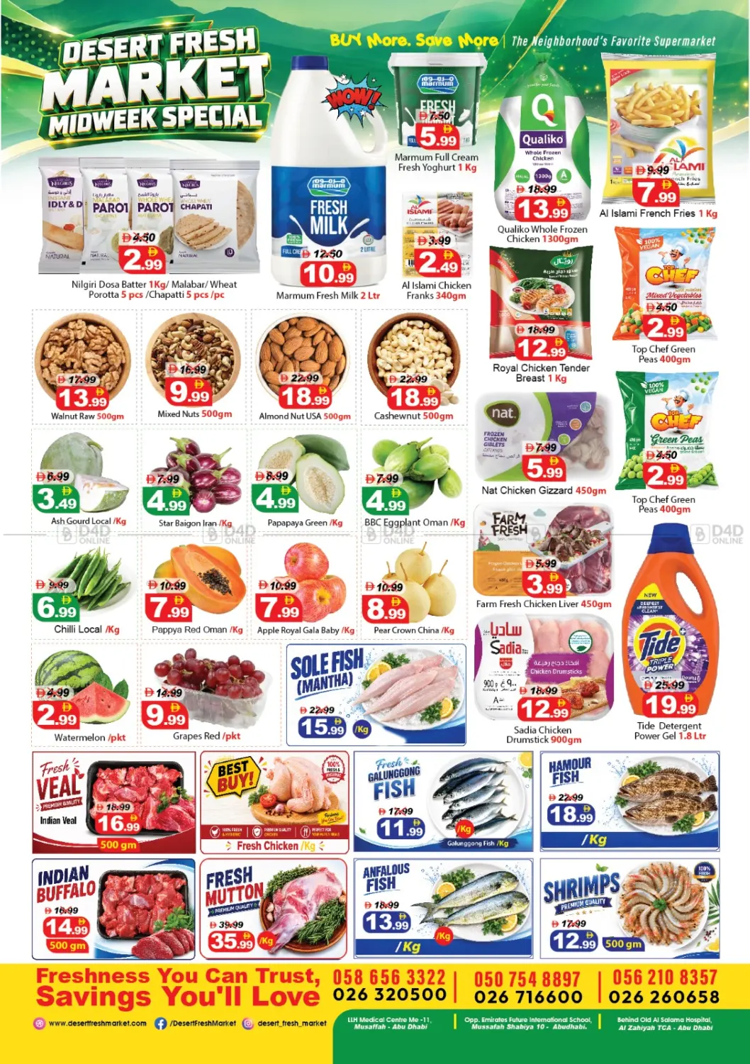 Desert Fresh Market Midweek Speacial in Abu Dhabi