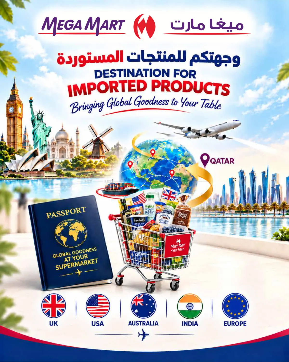 وجهتكم للمنتجات المستوردة in الدوحة