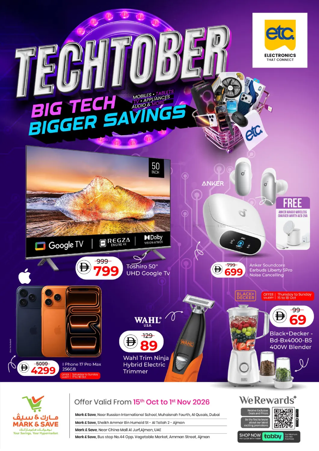 Techtober, Big Tech Bigger Savings in Dubai