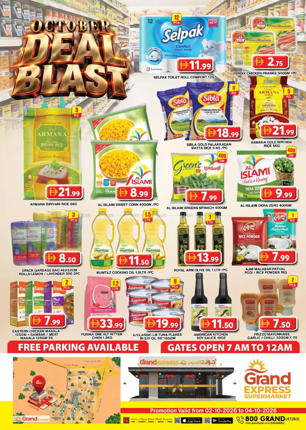 Grand Express Supermarket in Dubai