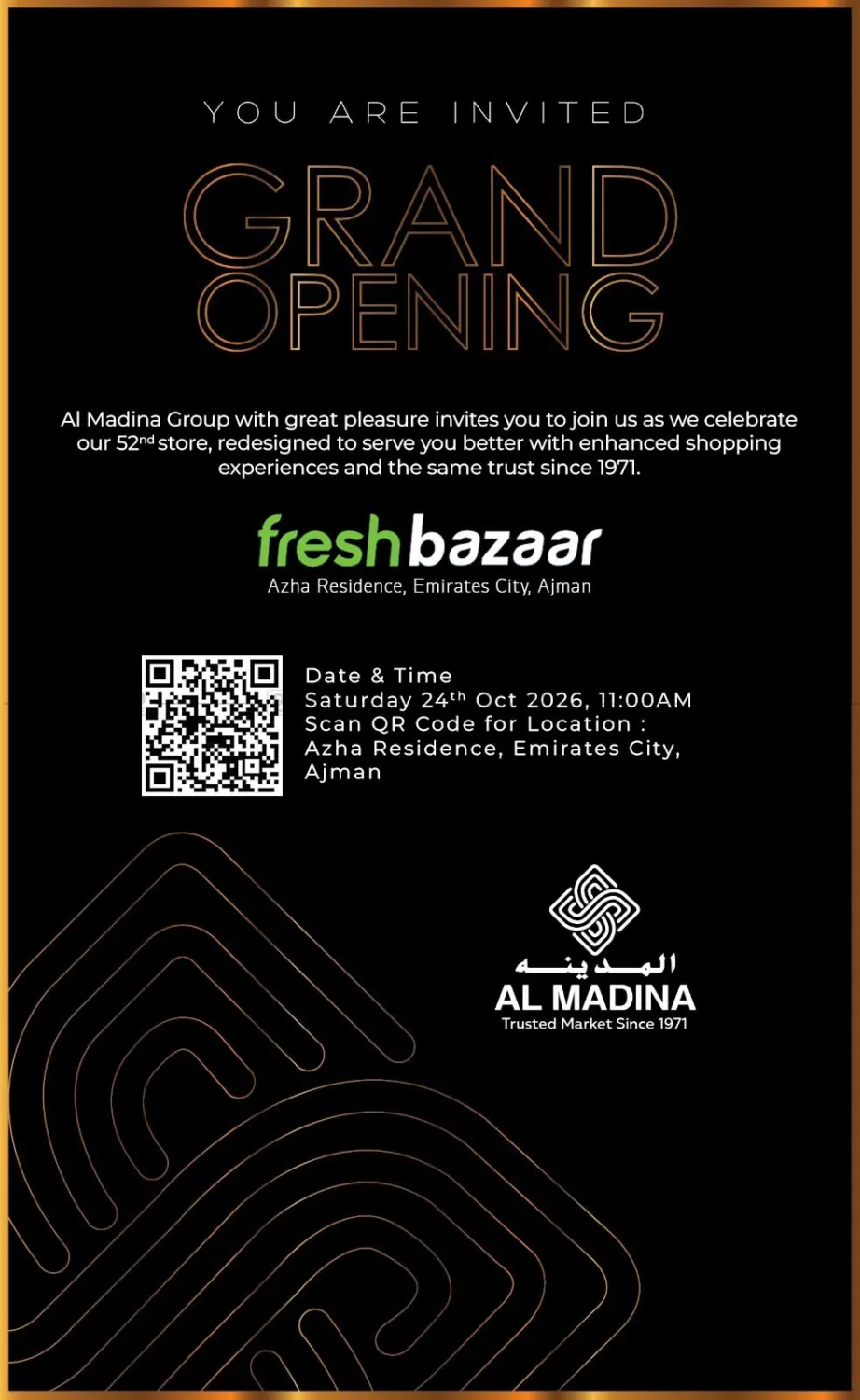Grand Opening@ Azha Residency,Emirates City-Ajman in Sharjah / Ajman