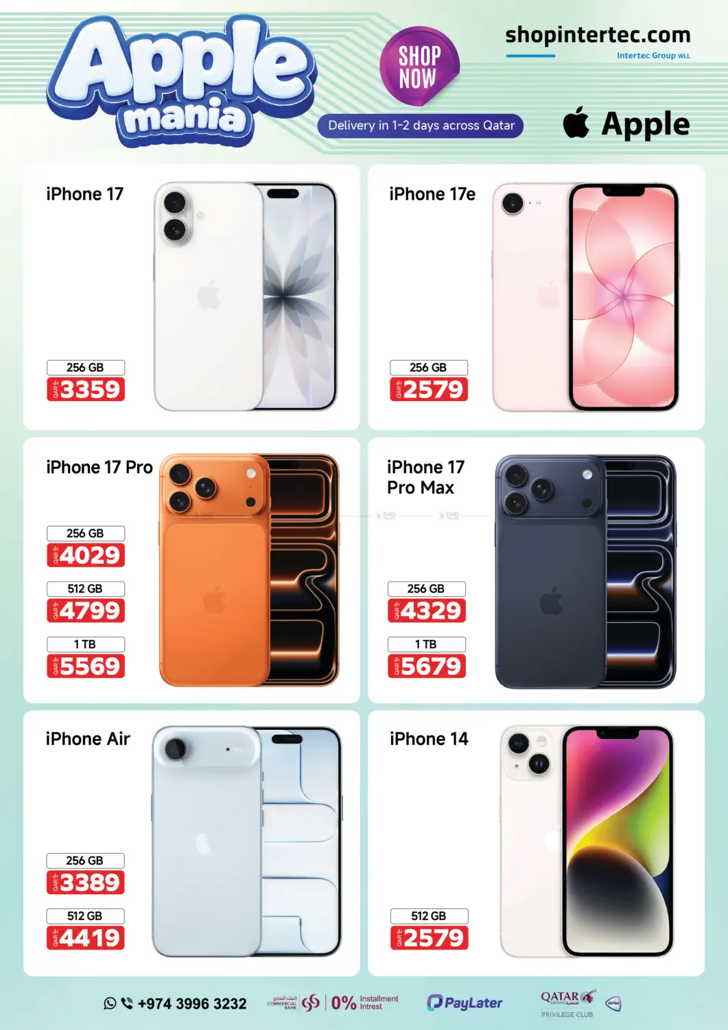 Apple Mania - Online Exclusive in Doha