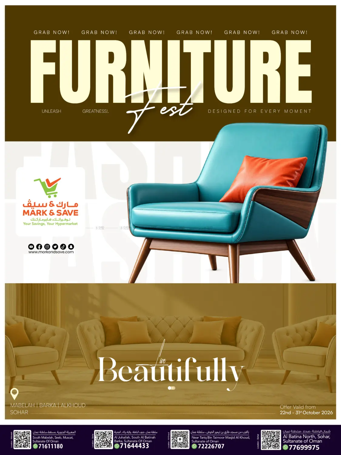 Furniture Fest in Muscat