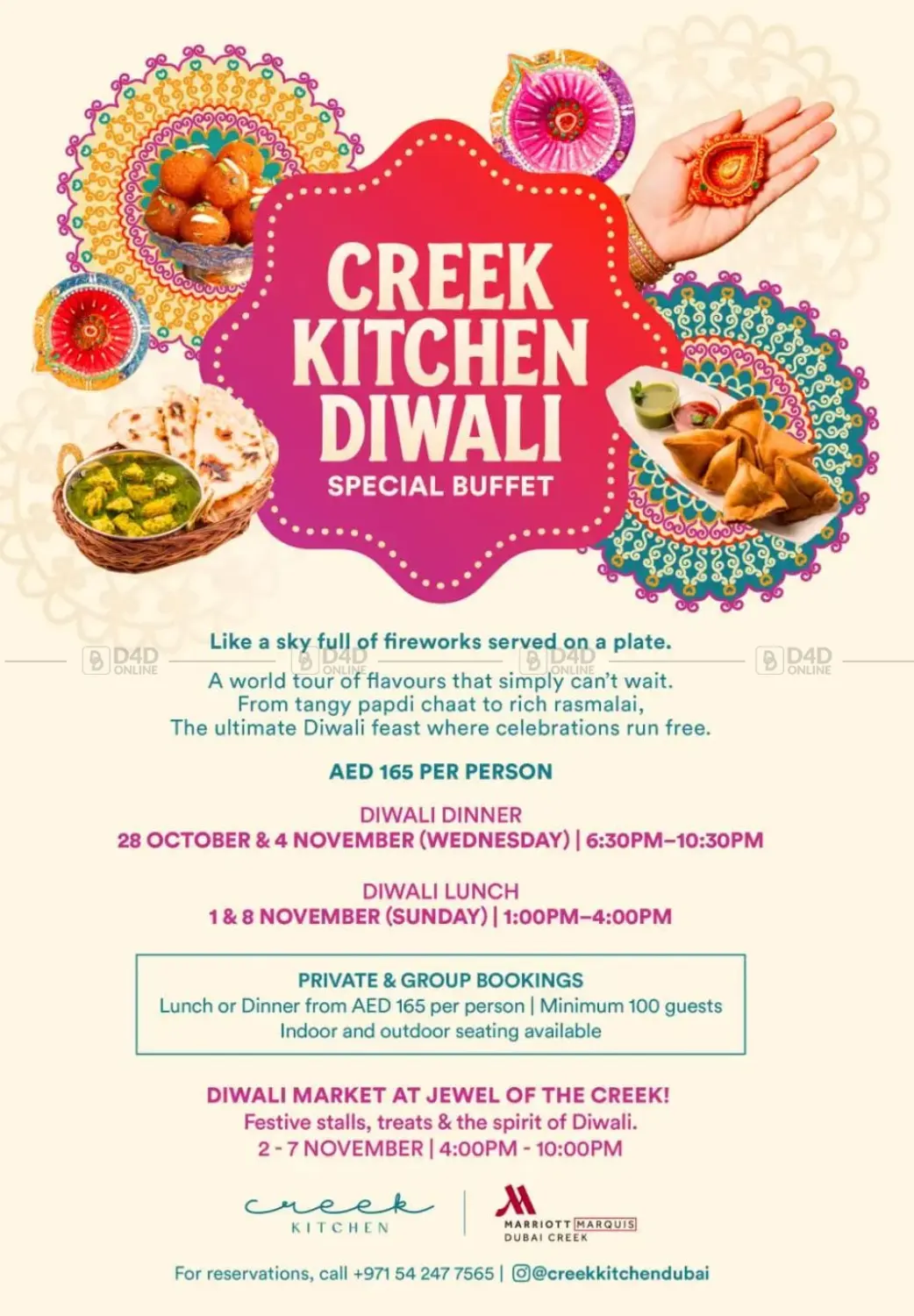 Creek Kitchen Diwali Special Buffet in Abu Dhabi