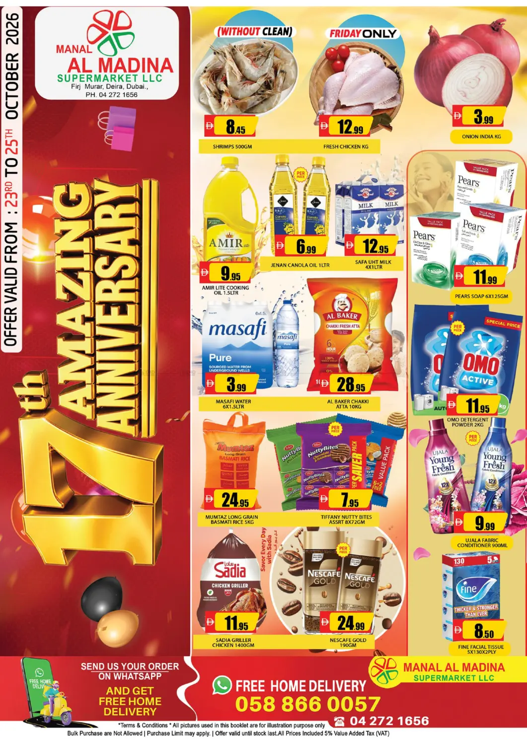 Manal Al Madina Supermarket LLC,Deira-Dubai in Dubai