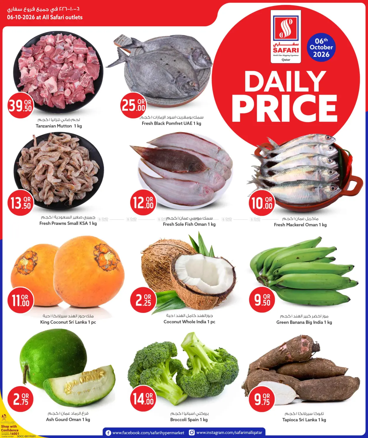 Daily Price in Al Shamal