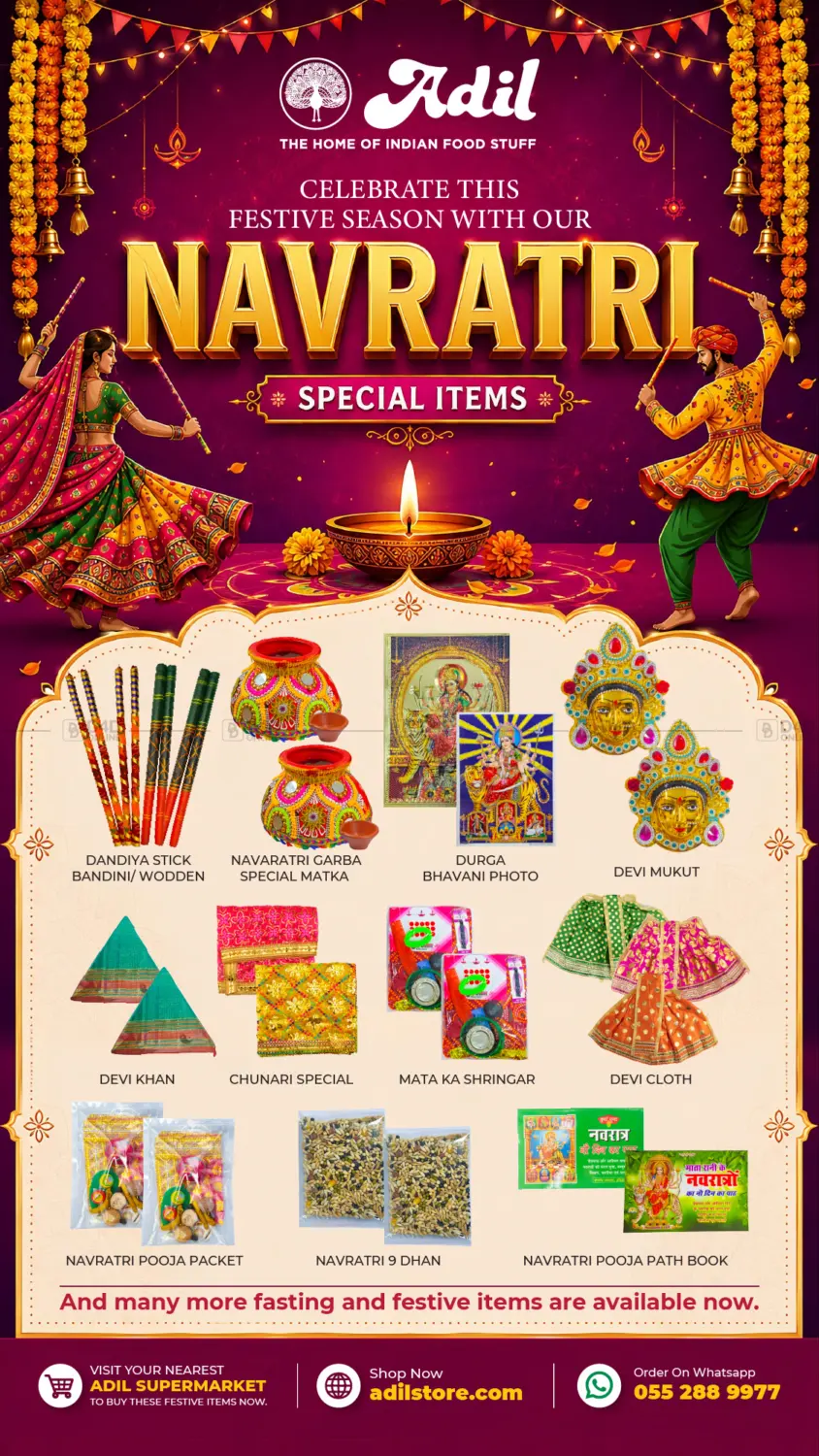 Celebrate This Festive Season With Our Navratri Special Items in Dubai