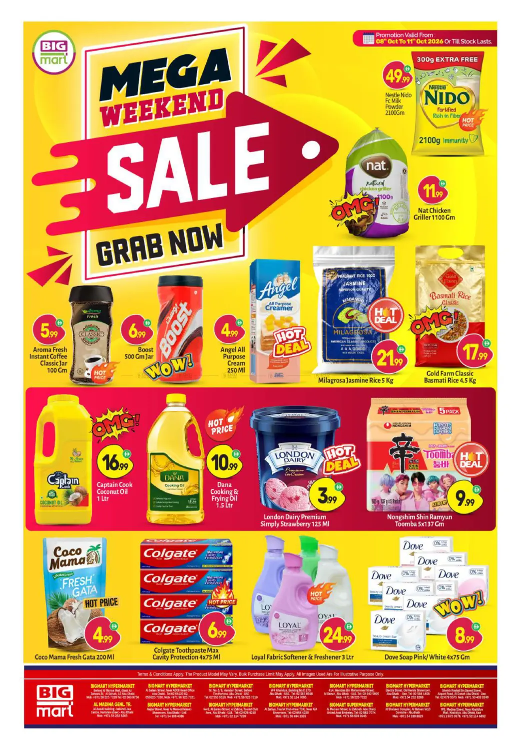 Mega Weekend Sale in Dubai