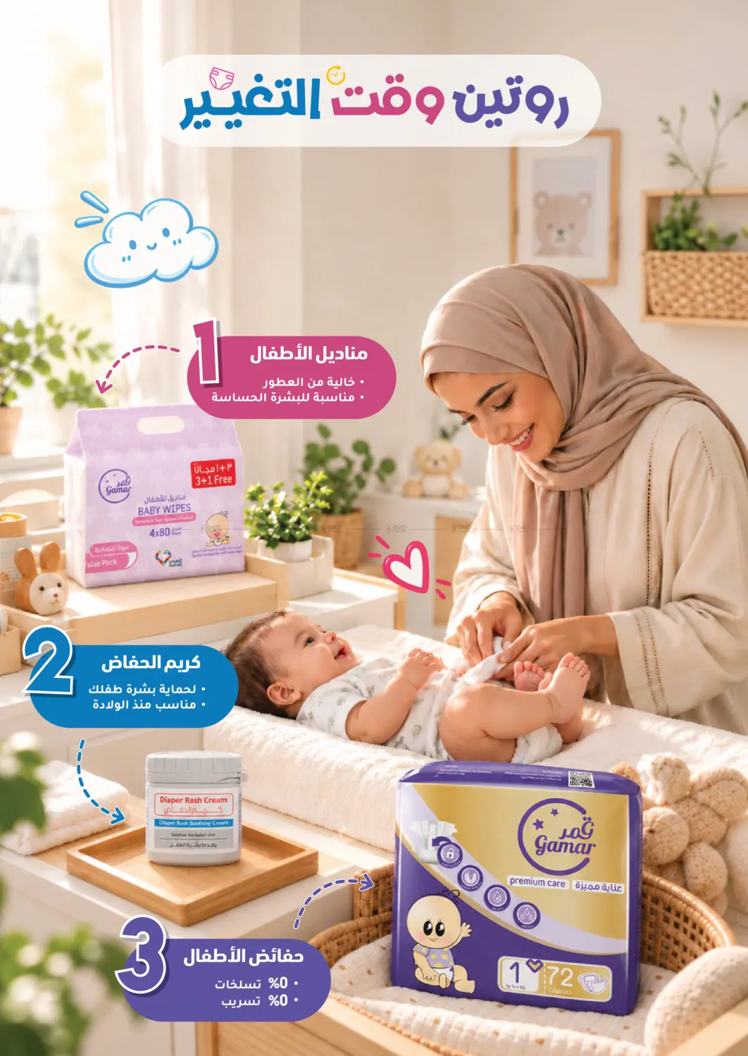 عروض العناية بالأم الطفل in الخرج