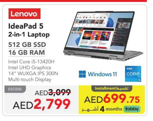 LENOVO Laptop available at Jarir Bookstore UAE in UAE - Al Ain