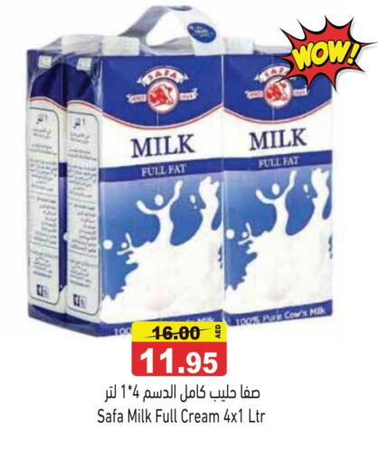 SAFA Full Cream Milk available at Aswaq Ramez in UAE - Sharjah / Ajman