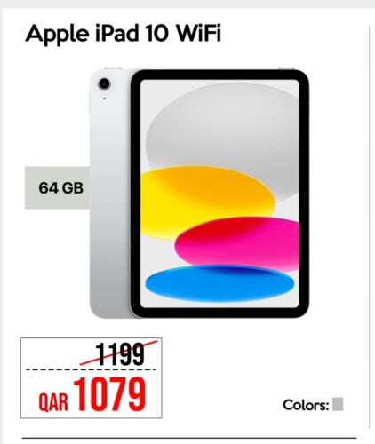 APPLE iPad available at iCONNECT  in Qatar - Doha