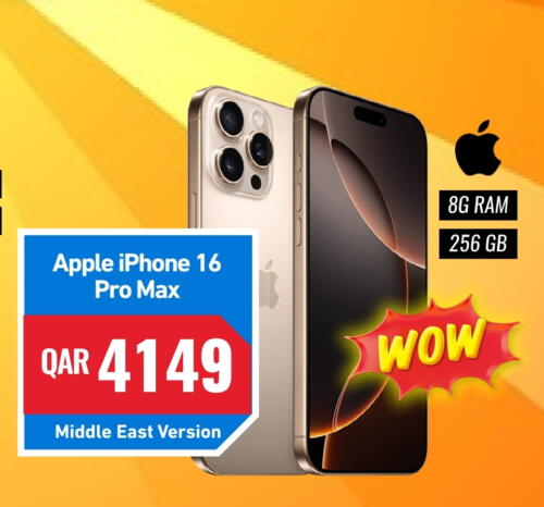 APPLE iPhone 16 available at Digital Zone Trading in Qatar - Al Wakra