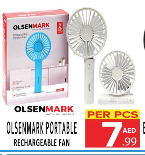 OLSENMARK Fan available at DAY STAR DEPARTMENT STORE.L.LC in UAE - Dubai