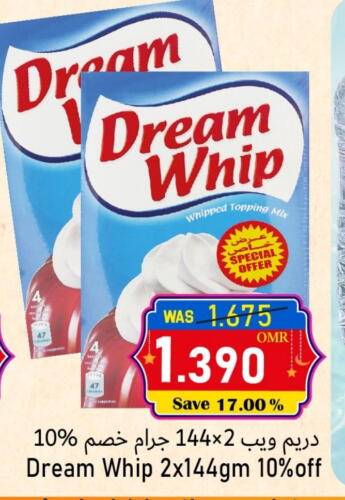 DREAM WHIP Whipping / Cooking Cream available at Al Qoot Hypermarket in Oman - Muscat