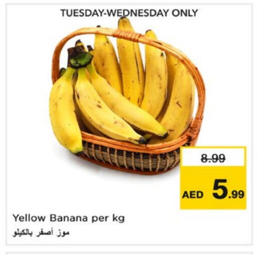 Banana available at Nesto Hypermarket in UAE - Dubai