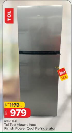 TCL Refrigerator available at Paris Hypermarket in Qatar - Al Khor