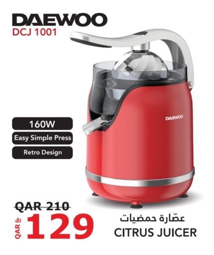DAEWOO Juicer available at Darwish Trading in Qatar - Al-Shahaniya